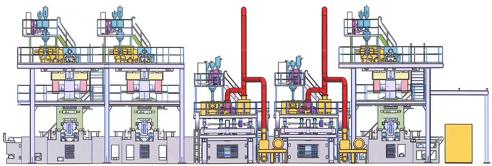 Features of Melt-Nonwoven Machines